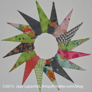Fresh Cuts Origami Starburst Wreath