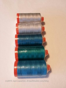 Matching Colors, Ordering Thread
