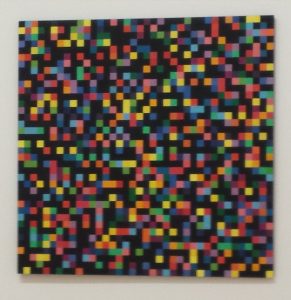 Spectrum Colors Arranged by Chance, 1951-53 by Ellsworth Kelly
