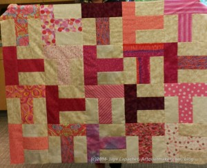 Pink T Donation Quilt