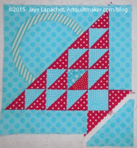 Sew on Final Triangle