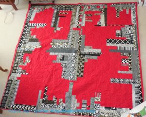 Cityscape- back from the quilter