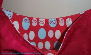 Heart Bag decorative stitch