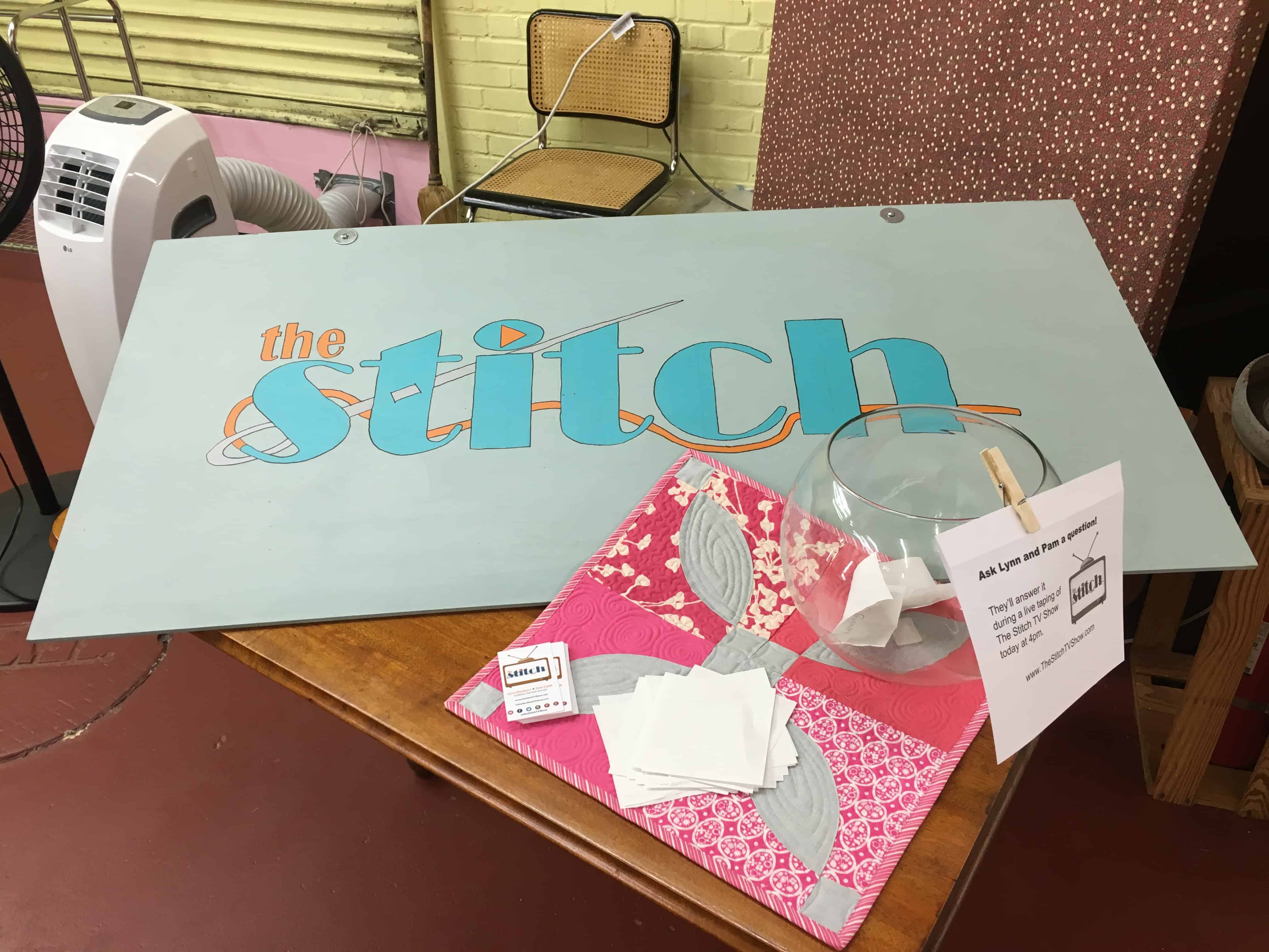 The Stitch TV Show Pattern Release at Red Hen Fabrics