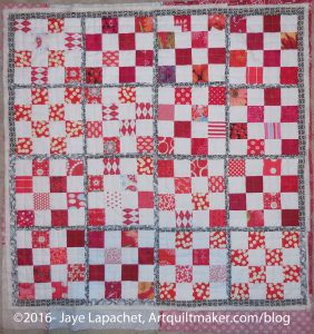 Red & White Donation Quilt