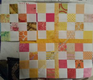 Yellow Donation quilt #2