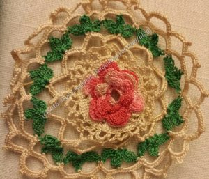 Nanny's Crochet Rose