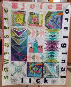 Kelly's Good-bye quilt 2017
