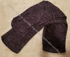 Finished: Knight Scarf