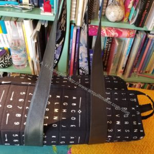 All Rolled Up tote with sample handles